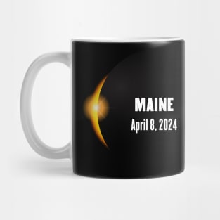 Total Solar Eclipse Maine 2024 Mug
